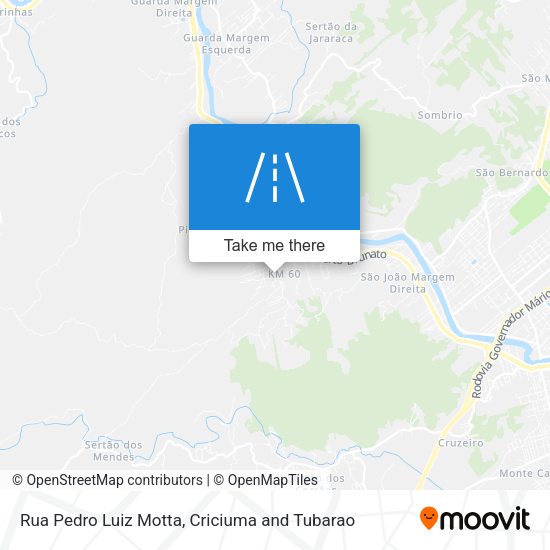 Rua Pedro Luiz Motta map