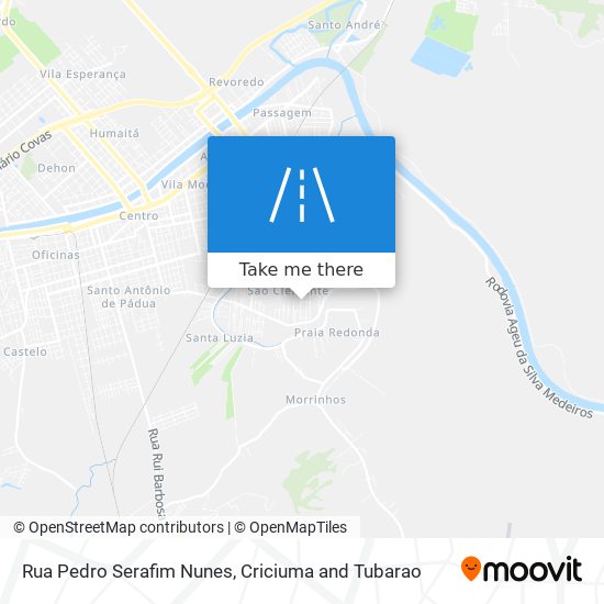 Rua Pedro Serafim Nunes map