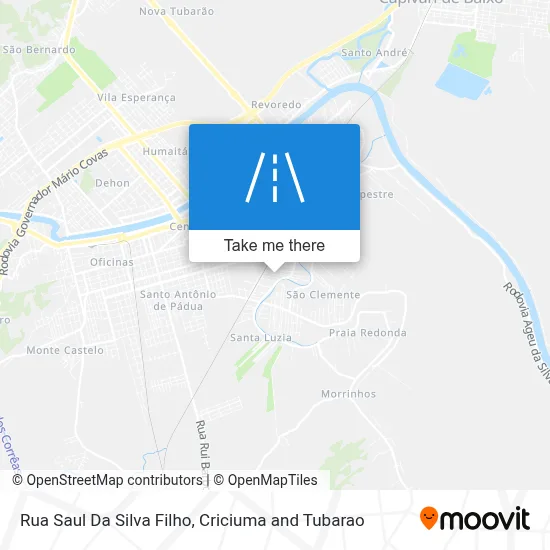 Rua Saul Da Silva Filho map