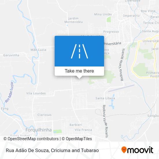 Rua Adão De Souza map