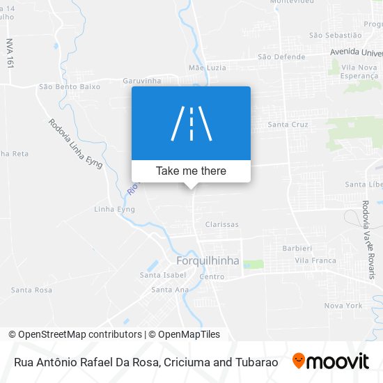 Mapa Rua Antônio Rafael Da Rosa