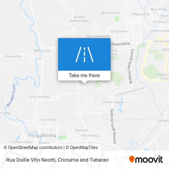 Rua Duília Vito Neotti map
