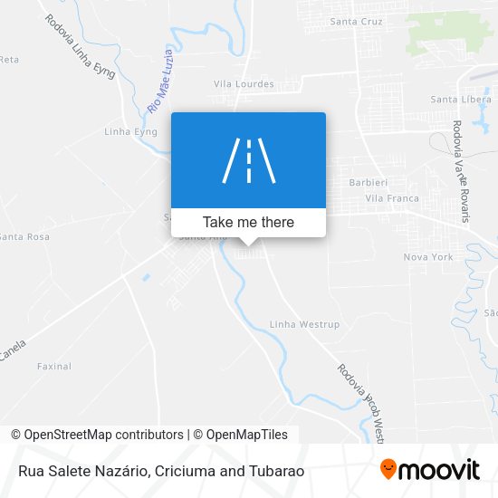Rua Salete Nazário map