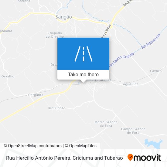Rua Hercílio Antônio Pereira map