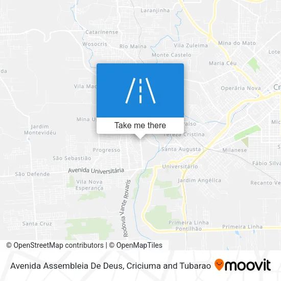 Avenida Assembleia De Deus map