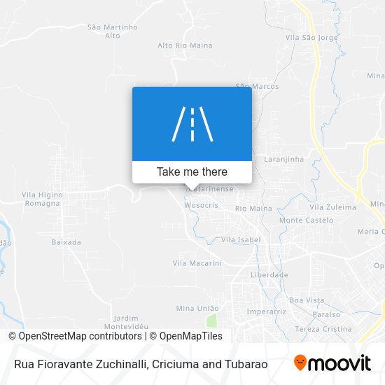 Rua Fioravante Zuchinalli map