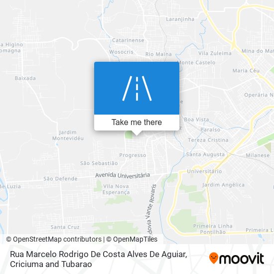 Rua Marcelo Rodrigo De Costa Alves De Aguiar map