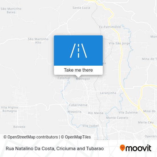 Rua Natalino Da Costa map