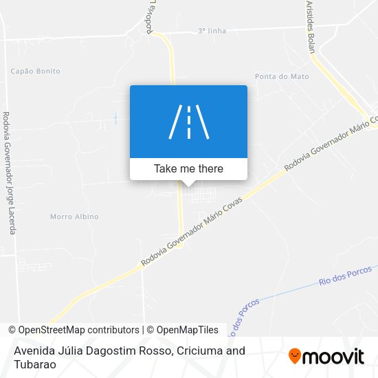 Avenida Júlia Dagostim Rosso map