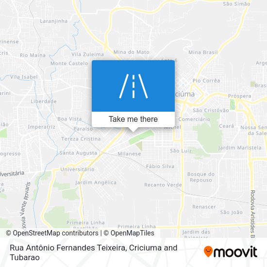 Rua Antônio Fernandes Teixeira map
