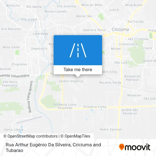 Rua Arthur Eugênio Da Silveira map