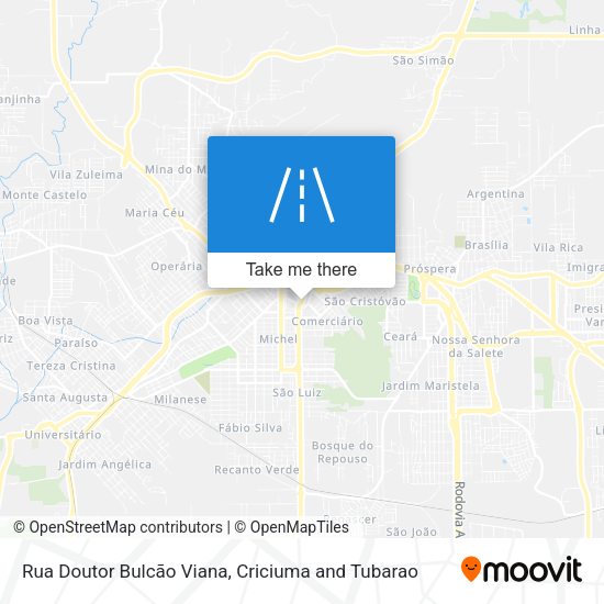 Rua Doutor Bulcão Viana map
