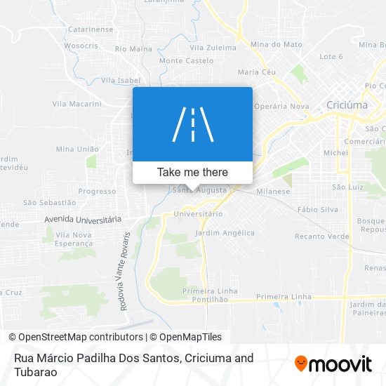 Rua Márcio Padilha Dos Santos map