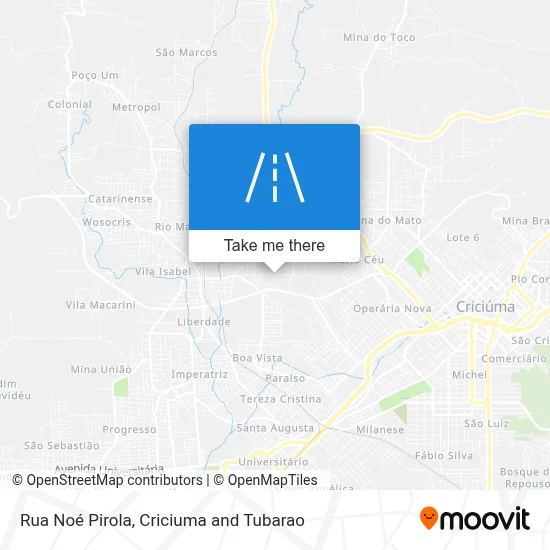 Rua Noé Pirola map