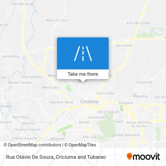 Rua Otávio De Souza map