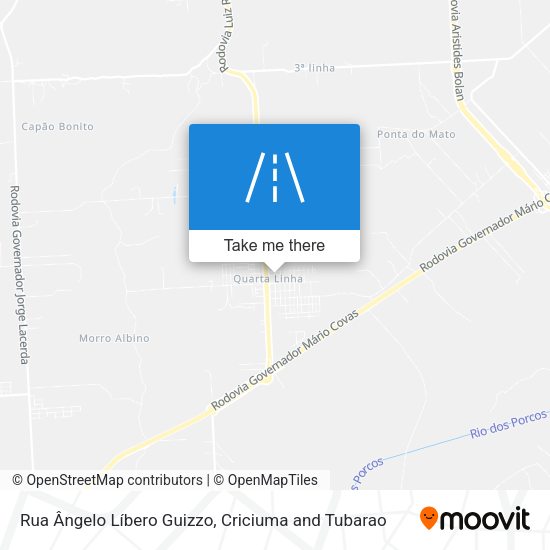 Rua Ângelo Líbero Guizzo map