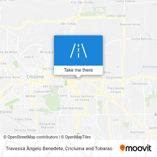 Travessa Ângelo Benedete map