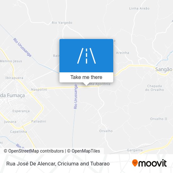 Rua José De Alencar map