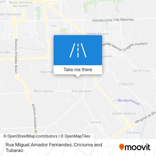 Rua Miguel Amador Fernandes map