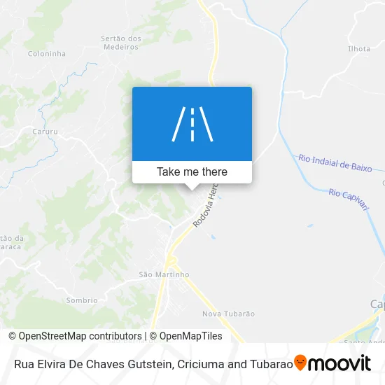 Rua Elvira De Chaves Gutstein map