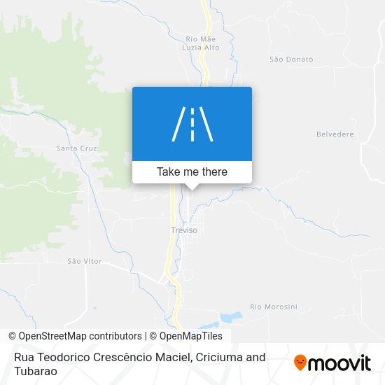 Rua Teodorico Crescêncio Maciel map