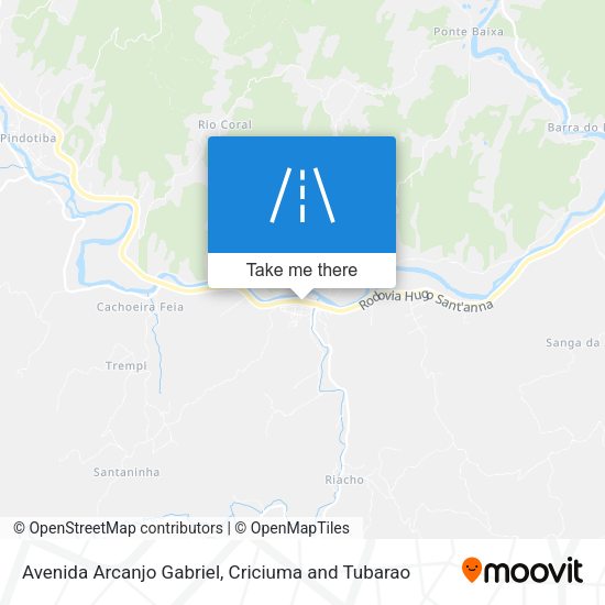 Avenida Arcanjo Gabriel map