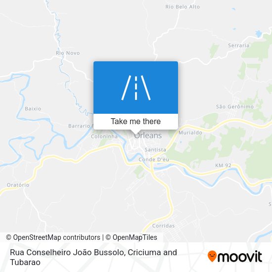 Rua Conselheiro João Bussolo map