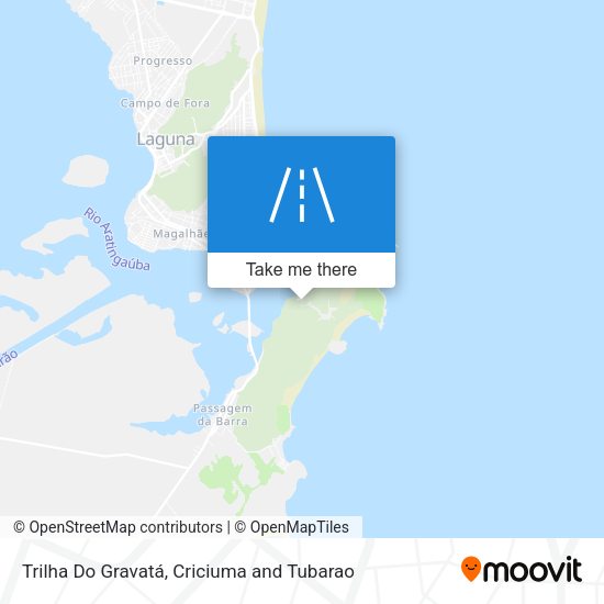 Trilha Do Gravatá map