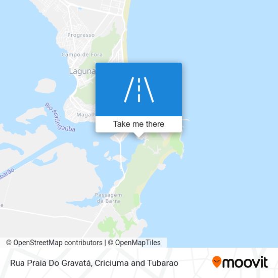 Rua Praia Do Gravatá map