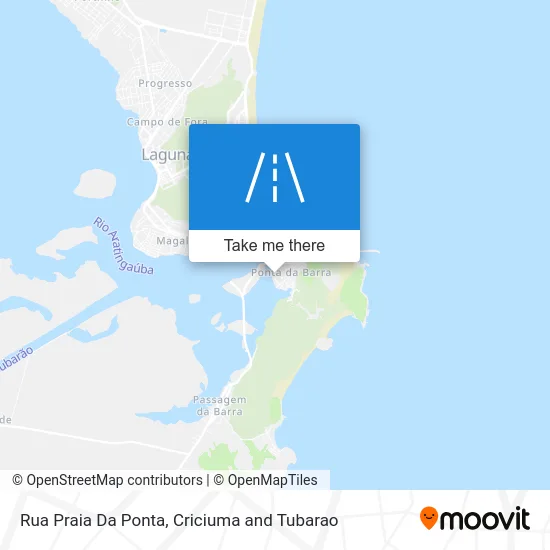 Rua Praia Da Ponta map