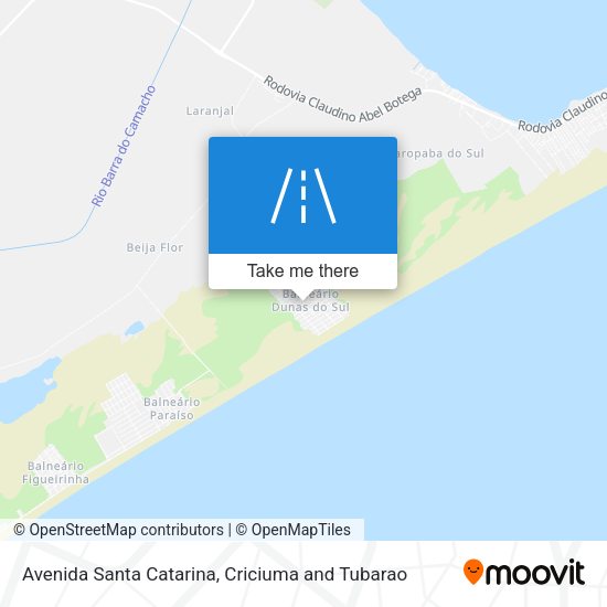 Avenida Santa Catarina map