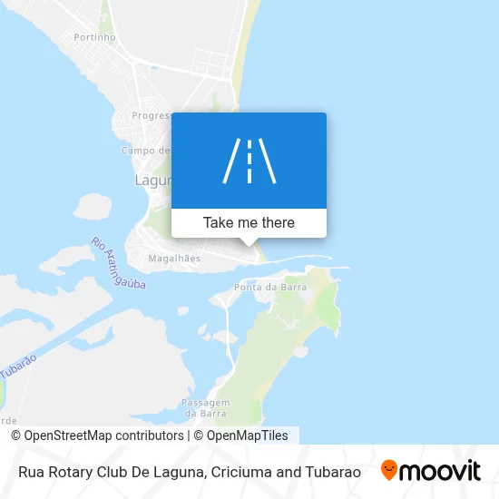 Rua Rotary Club De Laguna map