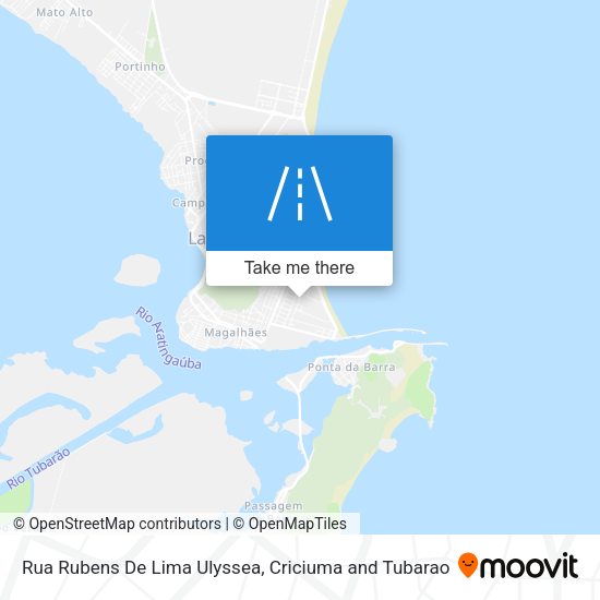 Rua Rubens De Lima Ulyssea map