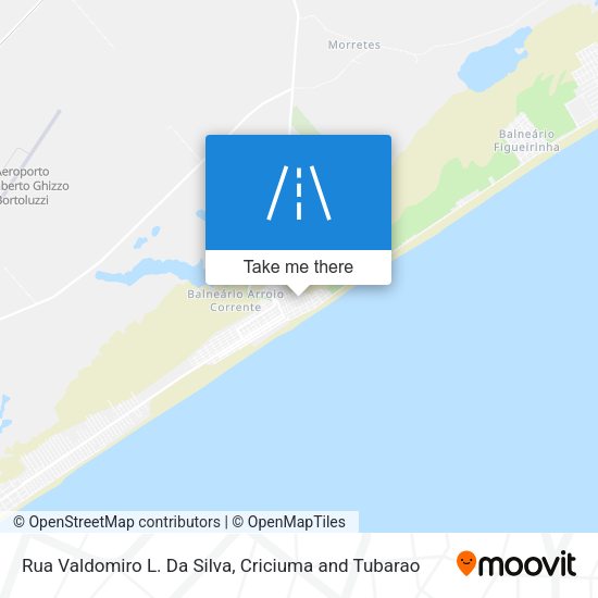 Rua Valdomiro L. Da Silva map