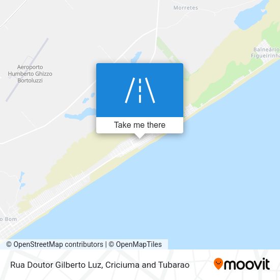 Rua Doutor Gilberto Luz map