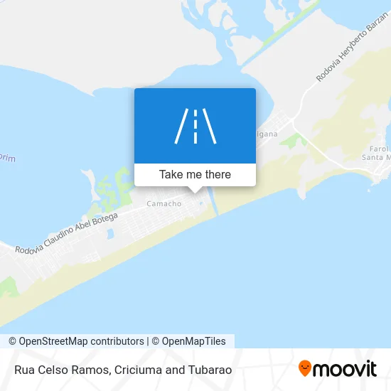 Rua Celso Ramos map