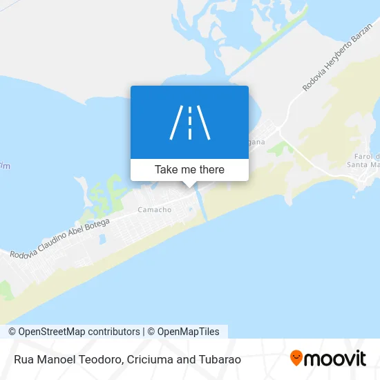 Rua Manoel Teodoro map