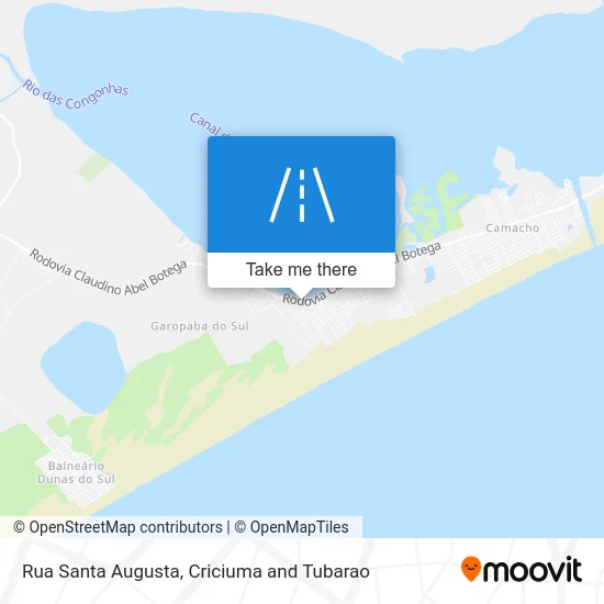 Rua Santa Augusta map