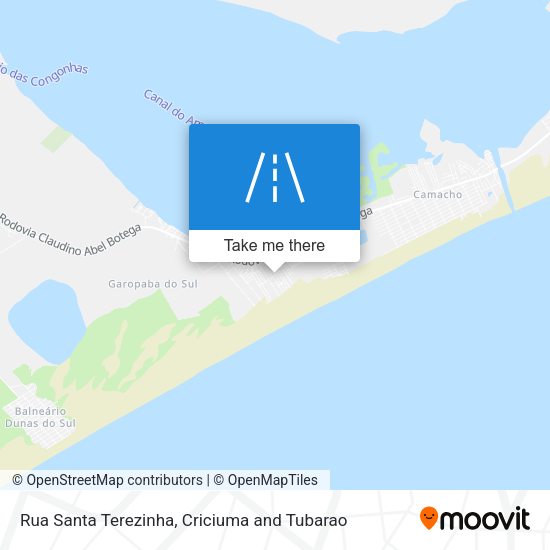 Rua Santa Terezinha map