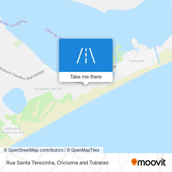Rua Santa Terezinha map