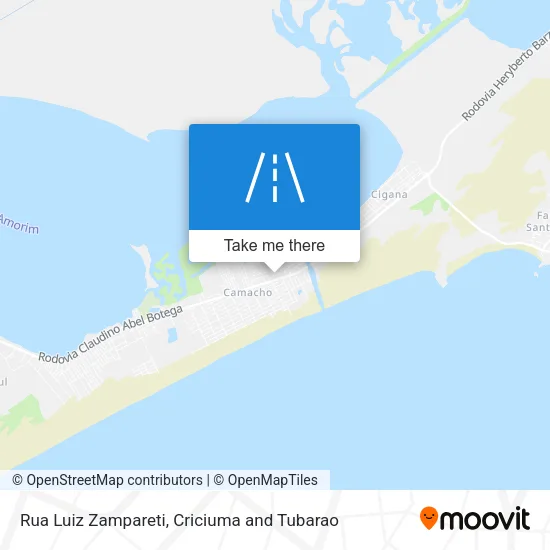 Rua Luiz Zampareti map