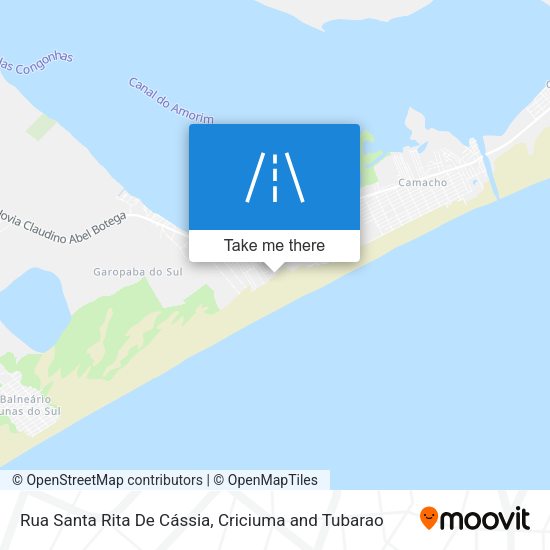 Rua Santa Rita De Cássia map