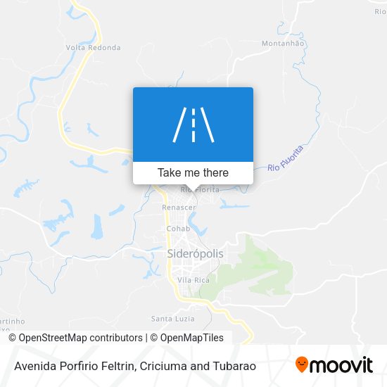 Avenida Porfirio Feltrin map