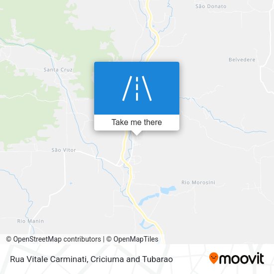 Rua Vitale Carminati map