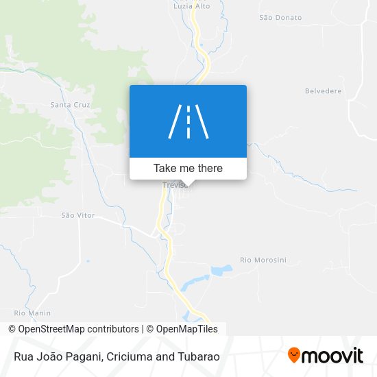 Rua João Pagani map