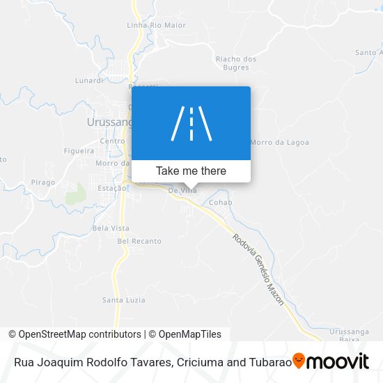 Rua Joaquim Rodolfo Tavares map