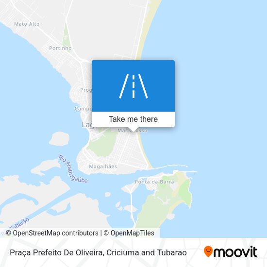 Praça Prefeito De Oliveira map