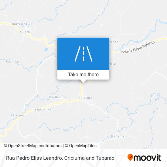 Rua Pedro Elias Leandro map