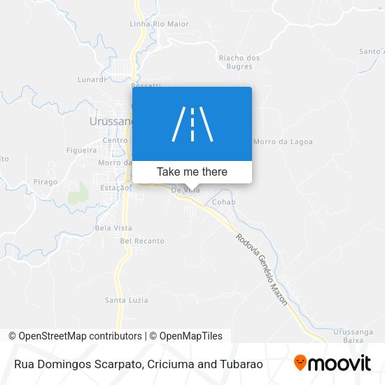 Rua Domingos Scarpato map