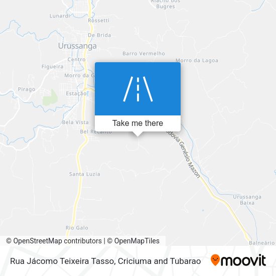 Rua Jácomo Teixeira Tasso map